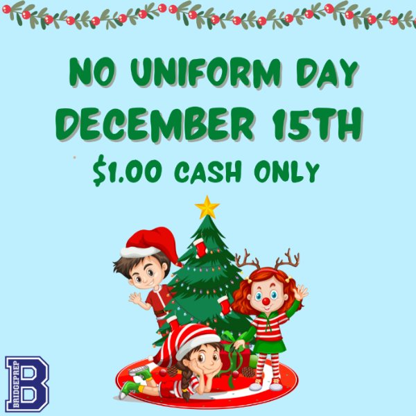 No Uniform Day